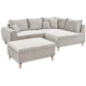 ED EXCITING DESIGN Calanda - Recamiere, Beige, Sofa ED EXCITING DESIGN Calanda - Recamiere, Beige, Sofa