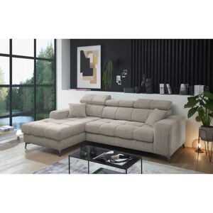 ED EXCITING DESIGN Sydney - L-Form Sofa, Webstoff, 3 Sitze ED EXCITING DESIGN Sydney - L-Form Sofa, Webstoff, 3 Sitze