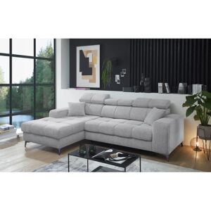 ED EXCITING DESIGN Sydney - L-Form Grau Sofa mit Stauraum & Schlaffunktion ED EXCITING DESIGN Sydney - L-Form Grau Sofa mit Stauraum & Schlaffunktion