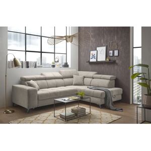 ED EXCITING DESIGN Sydney Beige L-Form Sofa - Sofa ED EXCITING DESIGN Sydney Beige L-Form Sofa - Sofa