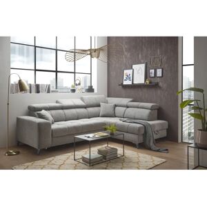 ED EXCITING DESIGN Sydney Taupe Ecksofa - L-Form, mit Schlaffunktion & Stauraum ED EXCITING DESIGN Sydney Taupe Ecksofa - L-Form, mit Schlaffunktion & Stauraum