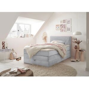 ED EXCITING DESIGN Luzern - Boxspringbett, grau, 120x200cm ED EXCITING DESIGN Luzern - Boxspringbett, grau, 120x200cm