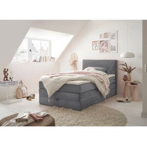 ED EXCITING DESIGN Luzern Boxspringbett - 140x200cm - Dunkelgrau ED EXCITING DESIGN Luzern Boxspringbett - 140x200cm - Dunkelgrau