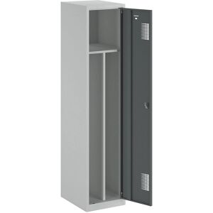 Armario de acero Eurokraft Basic Amsterdam - Ventilado, 1 Puerta Armario de acero Eurokraft Basic Amsterdam - Ventilado, 1 Puerta