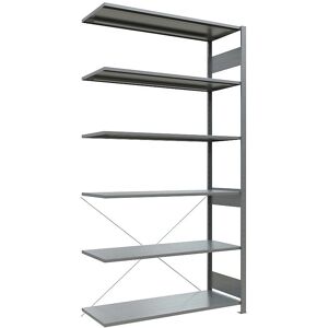 Eurokraft Pro Estantería Galvanizada - Almacenamiento Ajustable Eurokraft Pro Estantería Galvanizada - Almacenamiento Ajustable