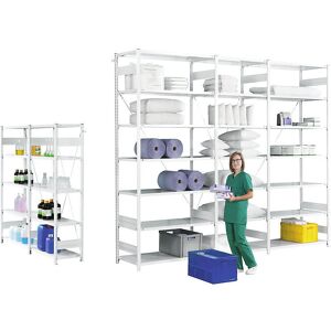 Estantería Modular Antibacteriana EUROKRAFTpro - Higiene, 2500mm Estantería Modular Antibacteriana EUROKRAFTpro - Higiene, 2500mm
