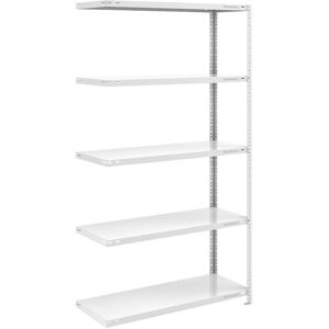 Estantería de almacén EUROKRAFTpro - RAL 7035 - 2000mm alto, 1000mm ancho, 500mm profundo Estantería de almacén EUROKRAFTpro - RAL 7035 - 2000mm alto, 1000mm ancho, 500mm profundo