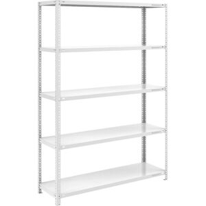Estantería de almacén EUROKRAFTpro - Gris claro RAL 7035 Estantería de almacén EUROKRAFTpro - Gris claro RAL 7035
