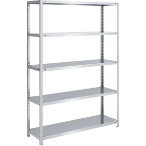 Estantería de Acero Galvanizado EUROKRAFT - Estantería Estantería de Acero Galvanizado EUROKRAFT - Estantería