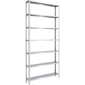 Eurokraft Pro Estantería Pesada - Acero galvanizado, ajustable Eurokraft Pro Estantería Pesada - Acero galvanizado, ajustable