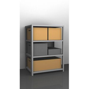 Estantería pesada EUROKRAFTpro - Zincada - 1500mm - 1300x800mm Estantería pesada EUROKRAFTpro - Zincada - 1500mm - 1300x800mm
