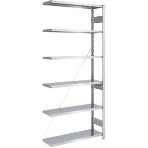 Scaffale Magazzino Zincato EUROKRAFTpro - 2500 mm - 1000x400 mm Scaffale Magazzino Zincato EUROKRAFTpro - 2500 mm - 1000x400 mm