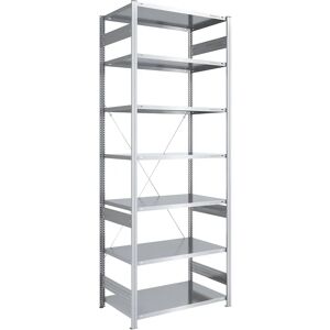 Estantería Eurokraft Zincada 3000mm 7 Baldas Estantería Eurokraft Zincada 3000mm 7 Baldas