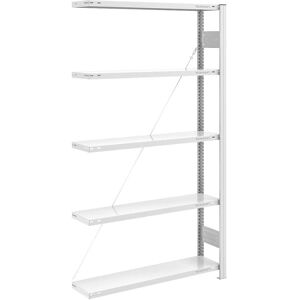 Scaffale magazzino Eurokraft pro 2000mm RAL 7035 - Ripiano di stoccaggio Scaffale magazzino Eurokraft pro 2000mm RAL 7035 - Ripiano di stoccaggio