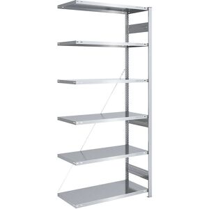 Raft Metal greu Zincat Eurokraft - 2500 mm Înălțime, Extensibil, 1000 x 600 mm Raft Metal greu Zincat Eurokraft - 2500 mm Înălțime, Extensibil, 1000 x 600 mm