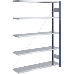 Estantería Eurokraft Pro Azul - 2000x1300mm, Profundidad 400mm Estantería Eurokraft Pro Azul - 2000x1300mm, Profundidad 400mm