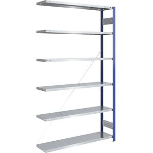 Estantería ajustable Eurokraft Pro - Azul Zincada Acero Estantería ajustable Eurokraft Pro - Azul Zincada Acero