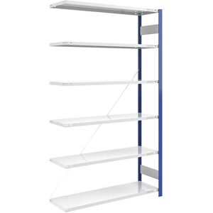 Estantería ajustable Eurokraft - Gris claro y azul Estantería ajustable Eurokraft - Gris claro y azul