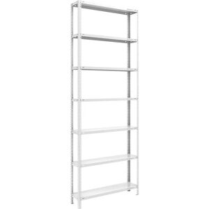 Estantería de almacén EUROKRAFTpro, RAL 7035, 3000mm, 1000mm, 300mm Estantería de almacén EUROKRAFTpro, RAL 7035, 3000mm, 1000mm, 300mm