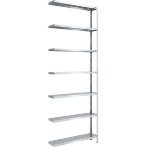 Estantería de Acero Zincado EUROKRAFTpro - Pesada y Ajustable Estantería de Acero Zincado EUROKRAFTpro - Pesada y Ajustable