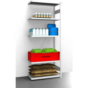 Rafturi Modulabile Igienice Eurokraft Pro - Sigură pentru alimente - 5 polițe Rafturi Modulabile Igienice Eurokraft Pro - Sigură pentru alimente - 5 polițe