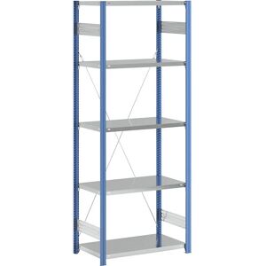 EUROKRAFTpro Verstellbarer Stahlregal - Grundmodell, 2350mm hoch EUROKRAFTpro Verstellbarer Stahlregal - Grundmodell, 2350mm hoch