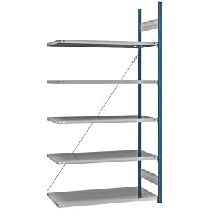 Raft Eurokraftpro Albastru Zincat - Reglabil, Modular, 2350mm Raft Eurokraftpro Albastru Zincat - Reglabil, Modular, 2350mm