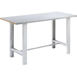 Banco de trabajo gris claro Eurokraft Basic - Bancos de trabajo Banco de trabajo gris claro Eurokraft Basic - Bancos de trabajo