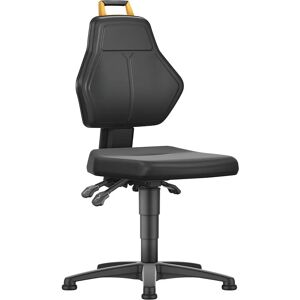 Silla de Oficina Eurokraft Pro - Ajustable, Cuero Sintético, Negra Silla de Oficina Eurokraft Pro - Ajustable, Cuero Sintético, Negra