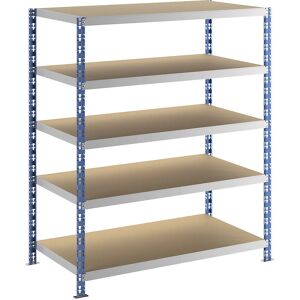 Estantería Eurokraft de Alta Capacidad - 1820x1550mm, Profundidad 800mm - Acero Estantería Eurokraft de Alta Capacidad - 1820x1550mm, Profundidad 800mm - Acero
