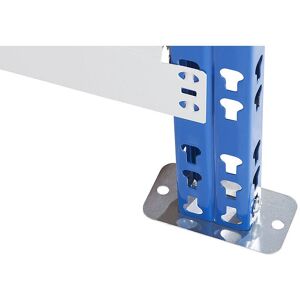 Estanteria in acciaio Eurokraft Basic - Profondità 400mm, 1976x1525mm, Blu traffico Estanteria in acciaio Eurokraft Basic - Profondità 400mm, 1976x1525mm, Blu traffico