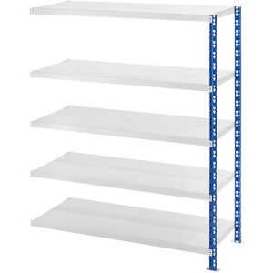 Estanterías de Acero Eurokraft Basic - 700mm Profundidad, Azul Tráfico Estanterías de Acero Eurokraft Basic - 700mm Profundidad, Azul Tráfico
