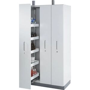 Armario de laboratorio Kaiserkraft - Puertas correderas - 4 cajones - 6 estantes Armario de laboratorio Kaiserkraft - Puertas correderas - 4 cajones - 6 estantes