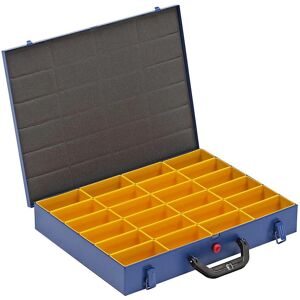 Maletín para piezas pequeñas - 440x370x63mm, 24 compartimentos Maletín para piezas pequeñas - 440x370x63mm, 24 compartimentos