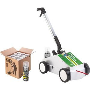 a.m.p.e.r.e Traffic Extra Paint Set - Bodenmarkierungsfarbe, 12 Dosen, Weiß a.m.p.e.r.e Traffic Extra Paint Set - Bodenmarkierungsfarbe, 12 Dosen, Weiß