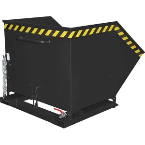 Eurokraft pro Contenedor de virutas inclinable - 1000L Acero Eurokraft pro Contenedor de virutas inclinable - 1000L Acero