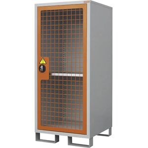 Dulap pentru butelii de gaz eurokraft basic - Gri deschis, albastru, portocaliu - Depozitare de gaz Dulap pentru butelii de gaz eurokraft basic - Gri deschis, albastru, portocaliu - Depozitare de gaz
