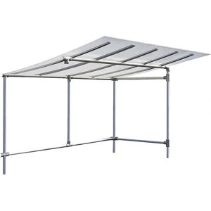 PROCITY Eco Adăpost pentru biciclete - Extensibil, Argintiu, 2453mm PROCITY Eco Adăpost pentru biciclete - Extensibil, Argintiu, 2453mm