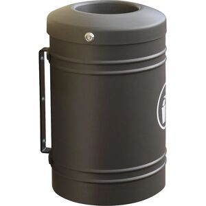 Procitiy Esterel Außen-Müllbehälter - 40L, Wandmontage, Grau Procitiy Esterel Außen-Müllbehälter - 40L, Wandmontage, Grau