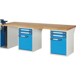 Eurokraft Pro Série 7000 - Sistema modular de bancada de trabalho - Profundidade 900mm Eurokraft Pro Série 7000 - Sistema modular de bancada de trabalho - Profundidade 900mm