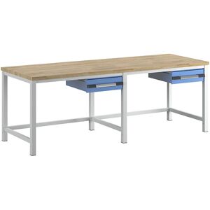 Eurokraft pro Banco da lavoro - Serie 8000 - Blu RAL 5012 Eurokraft pro Banco da lavoro - Serie 8000 - Blu RAL 5012
