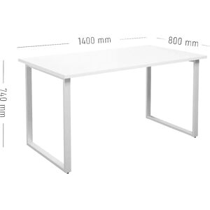 KaiserKraft DUO-O Mesa multiusos Blanca - Escritorio KaiserKraft DUO-O Mesa multiusos Blanca - Escritorio