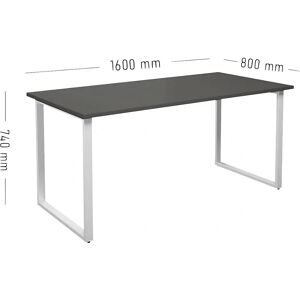 Mesa multifuncional Kaiserkraft DUO-O - Mesa laminada rectangular Mesa multifuncional Kaiserkraft DUO-O - Mesa laminada rectangular