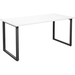 Escritorio multifuncional Kaiserkraft DUO-O - Blanco/Negro Escritorio multifuncional Kaiserkraft DUO-O - Blanco/Negro