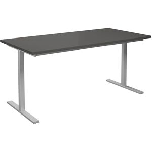 Escritorio Kaiserkraft DUO-T - Multifuncional, Rectangular, Gris Oscuro & Plateado Escritorio Kaiserkraft DUO-T - Multifuncional, Rectangular, Gris Oscuro & Plateado