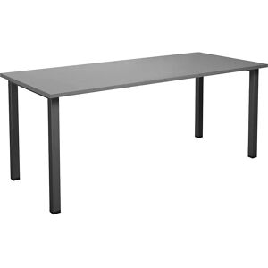 Kaiserkraft Kaiser Mesa Multiusos DUO-U - Rectangular - 1800x800mm - Gris Claro y Negro Kaiserkraft Kaiser Mesa Multiusos DUO-U - Rectangular - 1800x800mm - Gris Claro y Negro