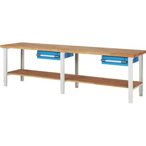 Eurokraft Pro Serie 7000 - Sistema de Banco de Trabajo - 2 Cajones Eurokraft Pro Serie 7000 - Sistema de Banco de Trabajo - 2 Cajones