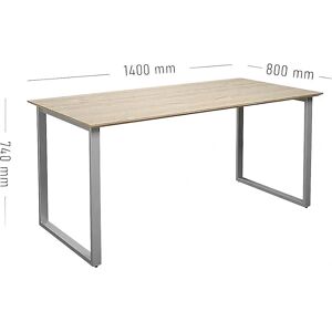 KaiserKraft DUO-O Trend Mesa multiusos - Marco rectangular KaiserKraft DUO-O Trend Mesa multiusos - Marco rectangular