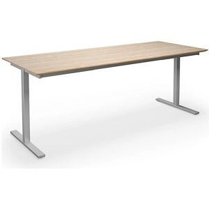 Mesa multiusos Kaiserkraft DUO-T Trend - Roble / Plateado Mesa multiusos Kaiserkraft DUO-T Trend - Roble / Plateado