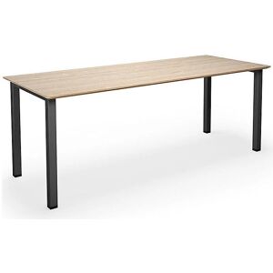 Escritorio multifuncional Kaiserkraft DUO-U Trend - Negro - 1800mm de ancho Escritorio multifuncional Kaiserkraft DUO-U Trend - Negro - 1800mm de ancho